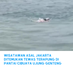 Wisatawan Asal Jakarta Ditemukan Tewas Terapung Di Pantai Cibuaya Ujung Genteng