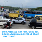 Long Weekend Isra Miraj 2026, TOL Bocimi Arah Sukabumi Padat Sejak Jumat Siang