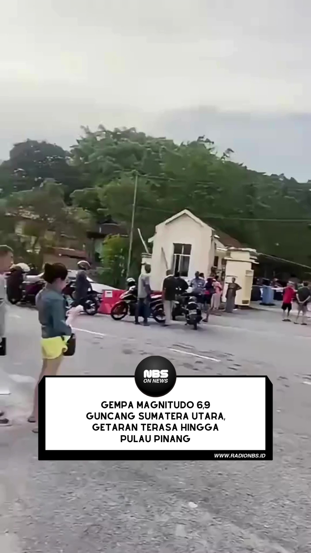 Gempa bumi berkekuatan magnitudo 6,9 mengguncang wilayah Sumatera Utara dan getarannya dilaporkan turut dirasakan di sejumlah kawasan Pulau Pinang, Malaysia.