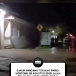 Banjir bandang menerjang Desa Avolua, Parigi Moutong, Sulawesi Tengah